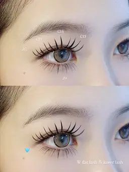 平日限定🌛《 minimo限定価格 》 Wフラットラッシュ 100束まで✨💛 ケラチンコーティング仕上げ