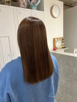 髪質改善縮毛矯正＋髪質改善トリートメント