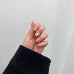 💎オフ込み　シンプル自爪💎（ワンカラー、1色グラデーション、可愛い無料パーツ付き！！）