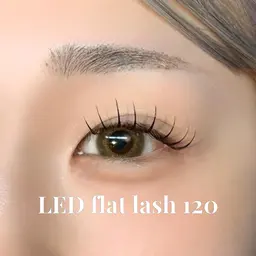 LEDフラットラッシュ120本(※オフ有り)