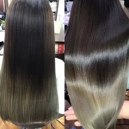 美髪チャージ ツヤ髪!髪質改善プレミアムカラーエステPr、カット 15900→11980