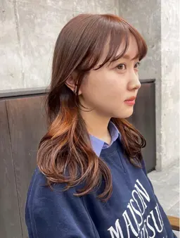 【☘️ロング限定☘️】イヤリングカラー+全体カラー