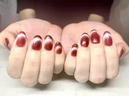 【Handネイル】マグネットネイル🧲初回ジェルオフ込み