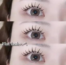 🤍マツエク🤍［フラットラッシュ付け放題］120​〜​140本数相談可◎