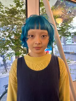 ✴︎デッサン付きcut➕w color🪻【boyヘ初めてご来店の方】✴︎条件アリ