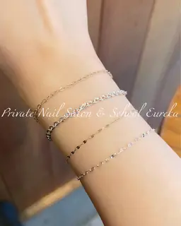 留め具のない半永久的に着けられるパーマネントジュエリー［Permanent jewelry］💍ブレスレット5280円​〜​