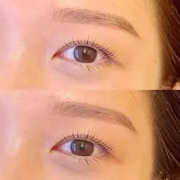 眉WAX+まつ毛パーマ