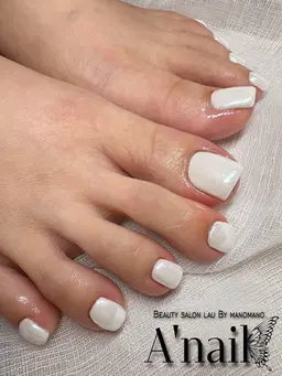 《初回OFF無料✧》うる艶ﾌｯﾄﾈｲﾙ✧ﾜﾝｶﾗｰ/ﾗﾒｸﾞﾗ(2~4色ok♡)💁🏼‍♀️💚