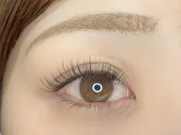 【自然にふわっと♪】フラットラッシュ80本＋アイシャンプー♪￥5060