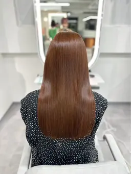 💫ダメージ最小限でできる💫弱酸性縮毛矯正💛