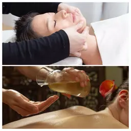 【贅沢全身フルコース🧡】本格頭蓋骨＆立体小顔矯正or立体コルギ➕全身アロマリンパトリートメント120分¥13,700