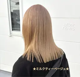 【学割U24】ダブルカラー🦊💙(1ブリーチ)韓国式水トリートメント付✨