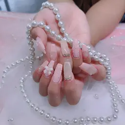 【HAND】90分 時間内でアート・大きパーツつけ放題￥9980【パラジェル】初回ジェルオフ無料