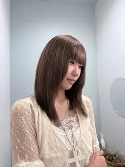 ブリーチなしWケアカラー