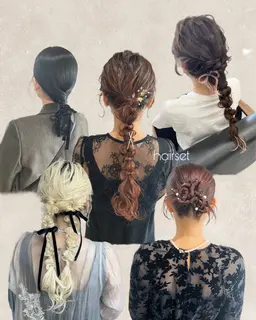 🎀🤍 hair set 🤍🎀