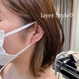 🍬インナーカラー¥9000(ブリーチ1回でできるカラー)