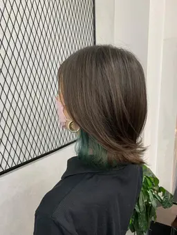 💖『ダメージレス』 💖インナーカラー(ブリーチ)+艶カラー+トリートメント(美髪TOKIO 4step)