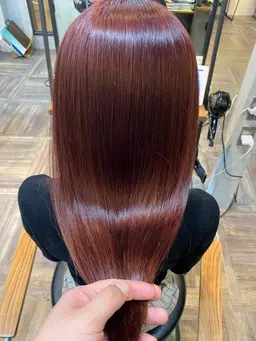 ★カット＋酸性縮毛矯正＋髪質改善トリートメント★