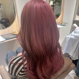 カラー➕部分ブリーチ