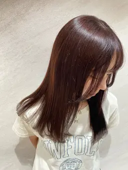 🧸ポイント縮毛矯正＋カラー🌟＋トリートメント💆‍♀️✨