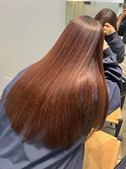 🪷【髪質改善オイルストレート】