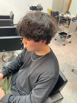 🧑🏻🦱カット➕パーマ🧑🏻🦱(ニュアンスパーマ、フェザーパーマ、波巻きパーマ)