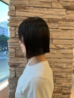 🌻 𝙘𝙪𝙩 (炭酸マーブ付き🫧)🌻《練習モデル》 《U30限定》 肩上・ボブの方用メニュー✨