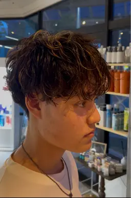 【平日限定】【U30】メンズカット💇＋プードルパーマ🌀¥7000#プードルパーマ