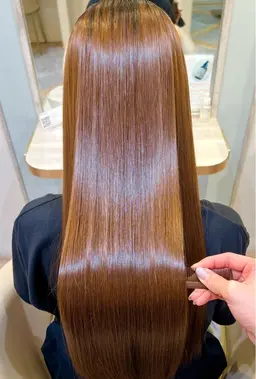 💎<平日限定*癖毛対策>💎縮毛矯正+スタイリング/大宮/髪質改善