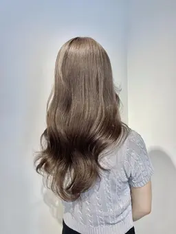 ⭐️20周年記念⭐️🫶ブリーチなし🫶透明感Wカラーカラー＋カット＋髪質改善トリートメント19690→11814円