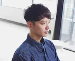 メンズカット＋眉カット＋炭酸泉