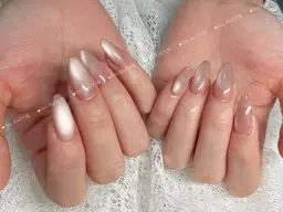 チップ長さ出し🦋 今大人気💕マグネットネイルワンカラー(2色まで) (大塚駅)