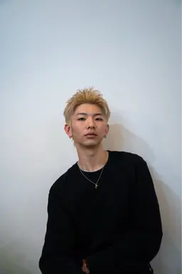 メンズカット＋ブリーチ＋オンカラー🌈