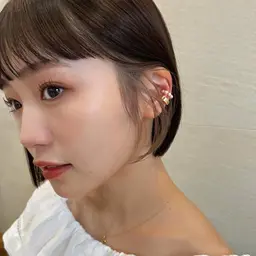 カット＋インナーカラー（全体カラー1回込み）🌟