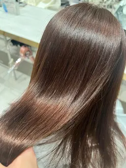 白髪染め👑🌈+髪質改善トリートメント👑🌈