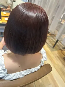 レディースカットモデル（ボブ）　長さ5センチ以上切らせていただける方、ご来店されたことない方