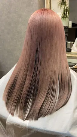 【撮影モデル募集】髪質改善ブリーチカラー（0円）施術時間は約3〜3.5時間（帰りの電車に合わせた色を提案/店長施術）