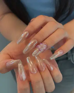 ジェル60minシンプルコース💛パーツ乗せ放題🎀