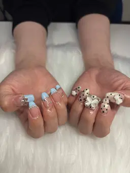 持ち込みネイル🧁🤍