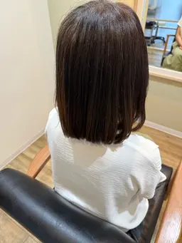 ワンレンボブ💖🎀シャンプーブロー付き🫧