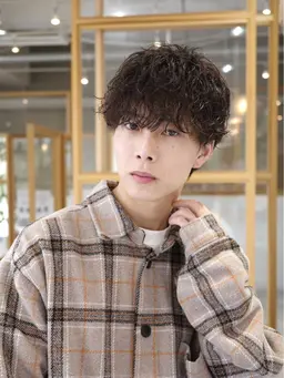 メンズカット+ニュアンスパーマ¥14850→¥8800