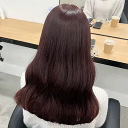 ☃️冬期間限定☃️【メンテナンスカット(毛先・毛量)➕ワンカラー➕オリジナルトリートメント】✨年内ラスト髪の毛綺麗に✨