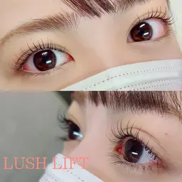 【上下まつげパーマ】でぱっちり目の印象アップ✨✨　　上下デザイン選べるラッシュリフトはケア込みで安心♡