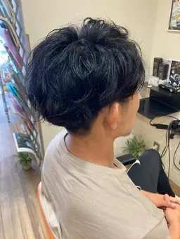 パーマ(カット込み)🎈⸒⸒ + 生オイルトリートメント 🫧🤍