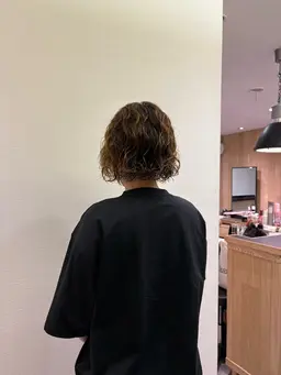 【2/13金 9:15~】カット＋パーマ＋トリートメント（メンズ/ショートボブ/ボブ/ショートの方）