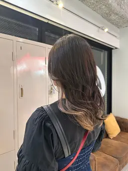 【インナーエクステ(20本~)🍒💫】+ワンカラー🧡+選べるトリートメント🫧