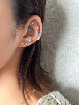 【リフトアップ､首肩凝りに】耳つぼジュエリー💎30分付け放題