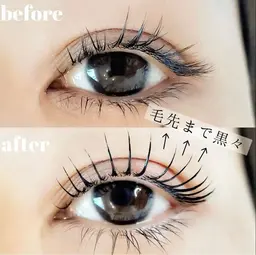 🌈美睫育マスカラパーマ👀🖤