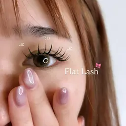 パリジェンヌラッシュリフト✖️マツエク120本（束間仕上げ）