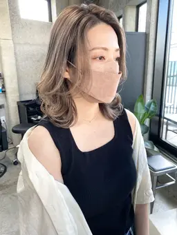 【ダメージ1/5】アディクシー・イルミナカラー＋カット ￥8800